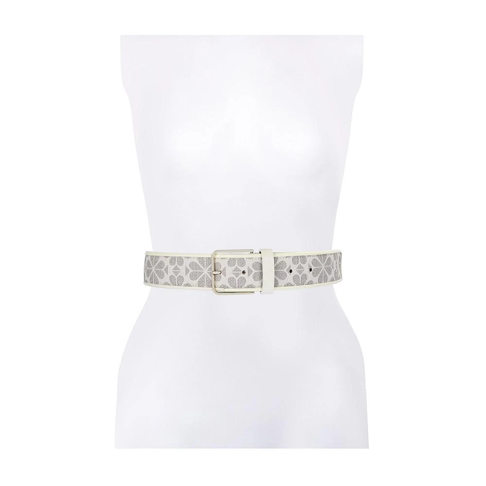 商品Kate Spade|Women's 40mm Logo Coated Canvas Belt,价格¥661,第2张图片详细描述