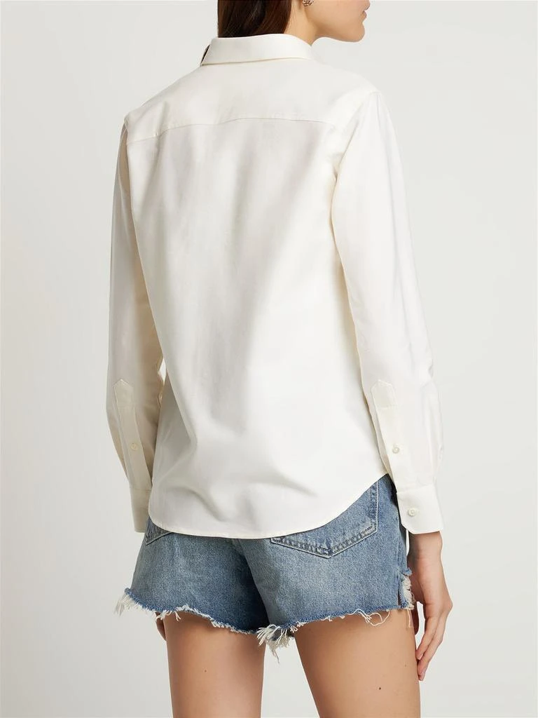 商品AMI|Red Ami De Coeur Cotton Poplin Shirt,价格¥2108,第2张图片详细描述