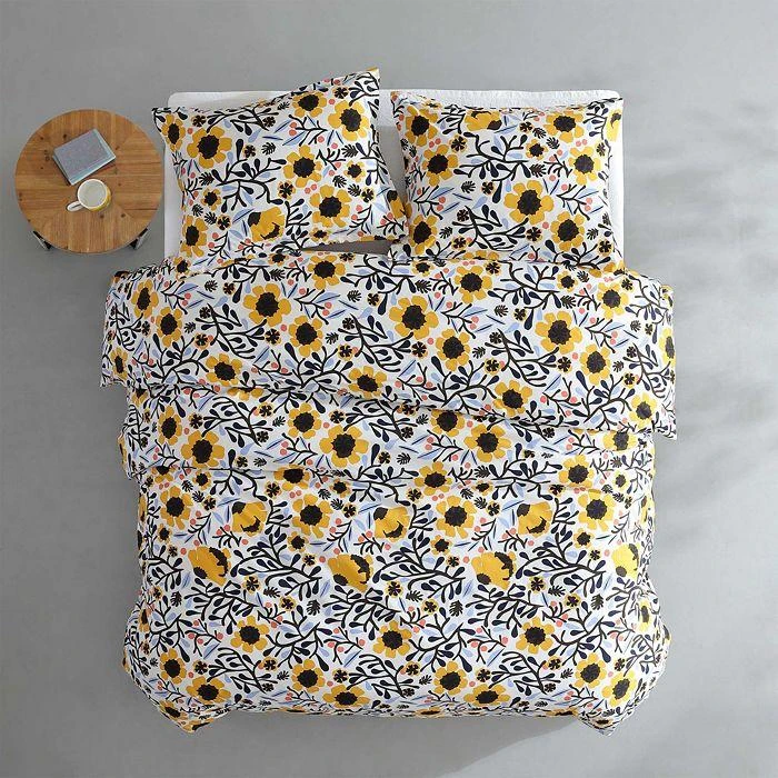 商品marimekko|Mykero Cotton Percale 3 Piece Comforter Set, Full Queen,价格¥2223,第2张图片详细描述