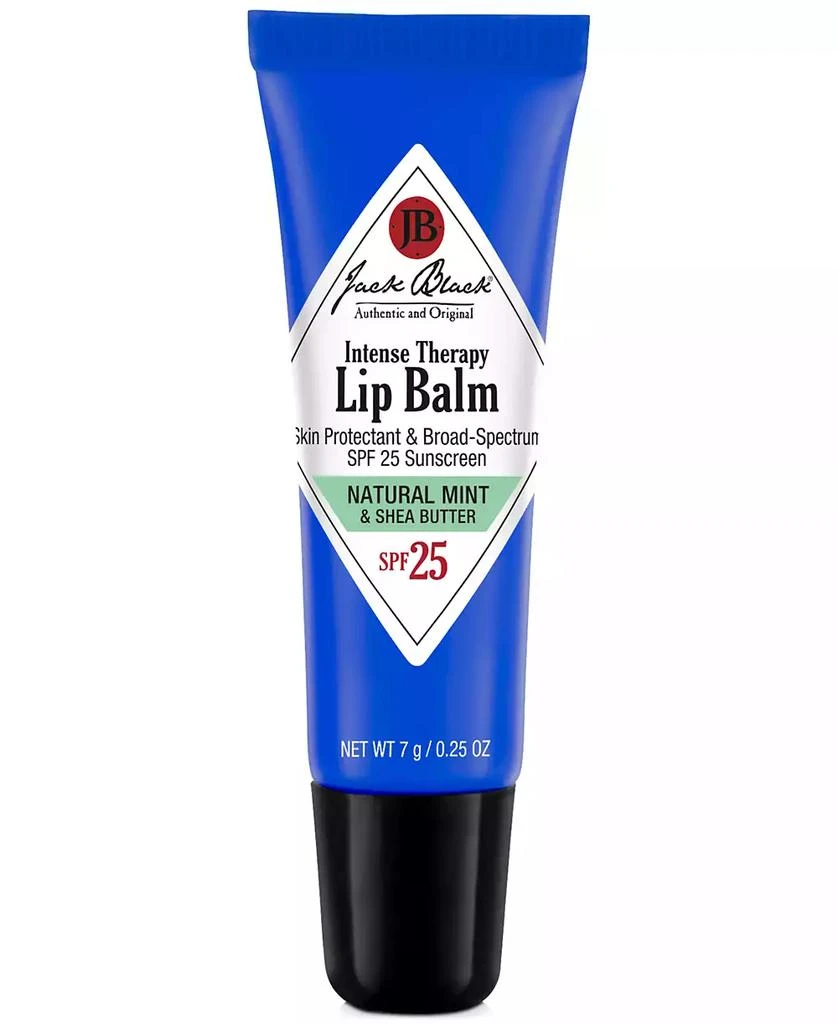 商品Jack Black|Intense Therapy Lip Balm SPF 25, Natural Mint & Shea Butter, 0.25 oz,价格¥75,第1张图片