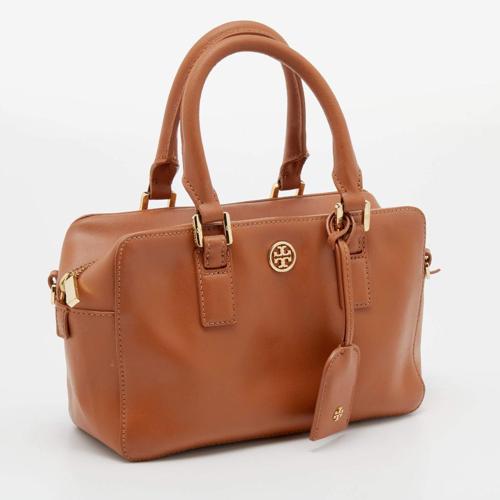 商品[二手商品] Tory Burch|Tory Burch Caramel Leather Mini Robinson Satchel,价格¥1250,第5张图片详细描述