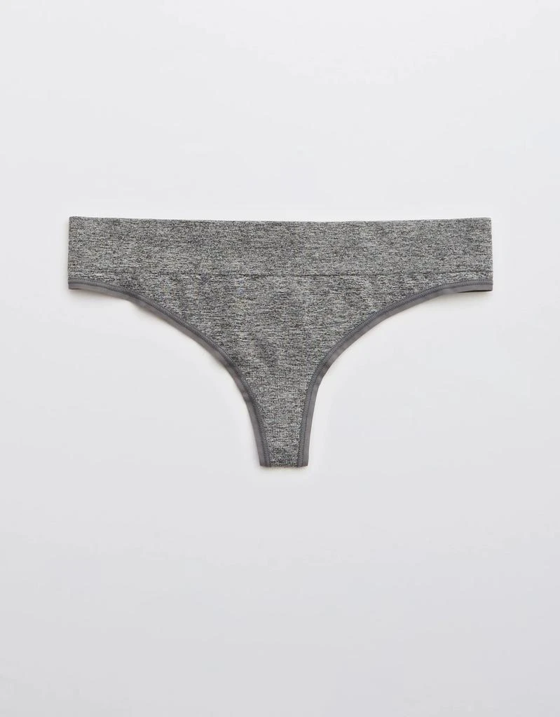 商品Aerie|Aerie Seamless Stripe Thong Underwear,价格¥46,第1张图片