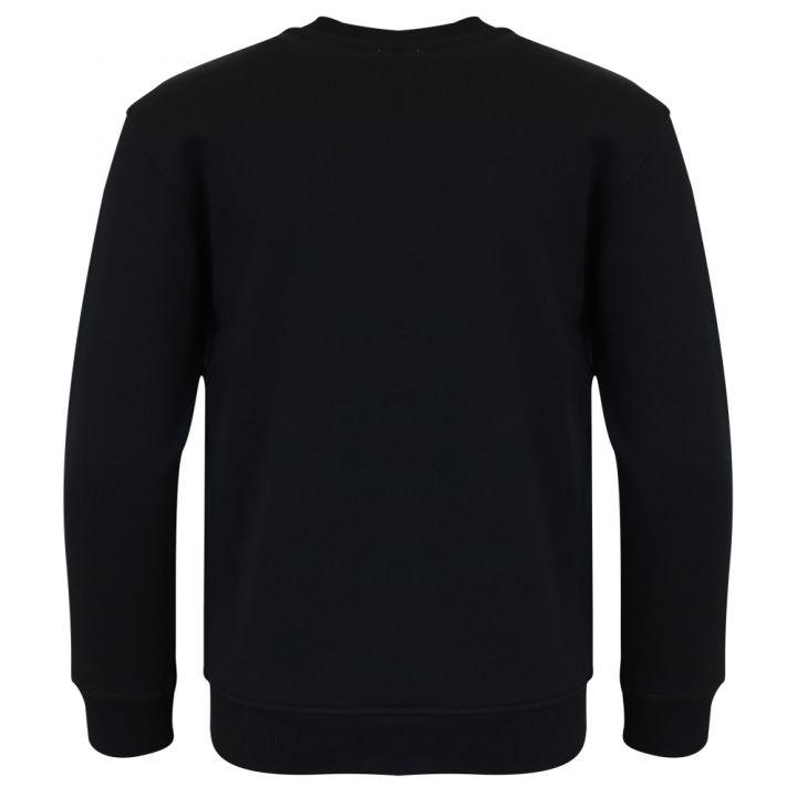 Black Smiley Sweatshirt商品第3张图片规格展示