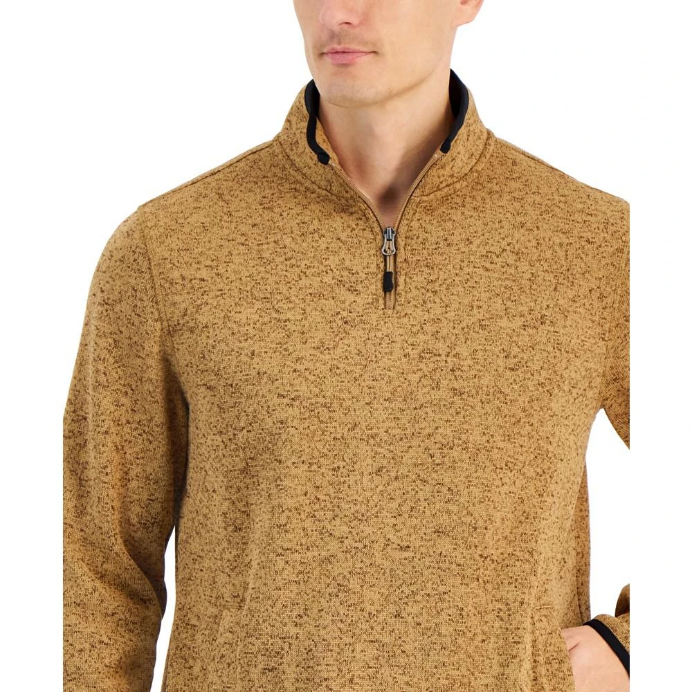 商品Club Room|Men's Quarter-Zip Fleece Sweater, Created for Macy's,价格¥384,第3张图片详细描述