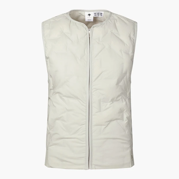 商品【预售商品15天发货】 DESCENTE|高尔夫女性轻便羽绒背心适合冬季穿搭 DO32WFDV93-LBGG,价格¥1274,第1张图片