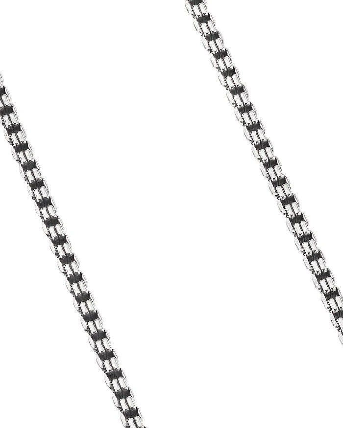 商品David Yurman|Sterling Silver Small Double Box Chain Necklace, 24",价格¥2723,第2张图片详细描述