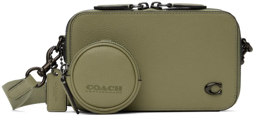 商品Coach|Green Charter Slim Crossbody Bag,价格¥735,第1张图片