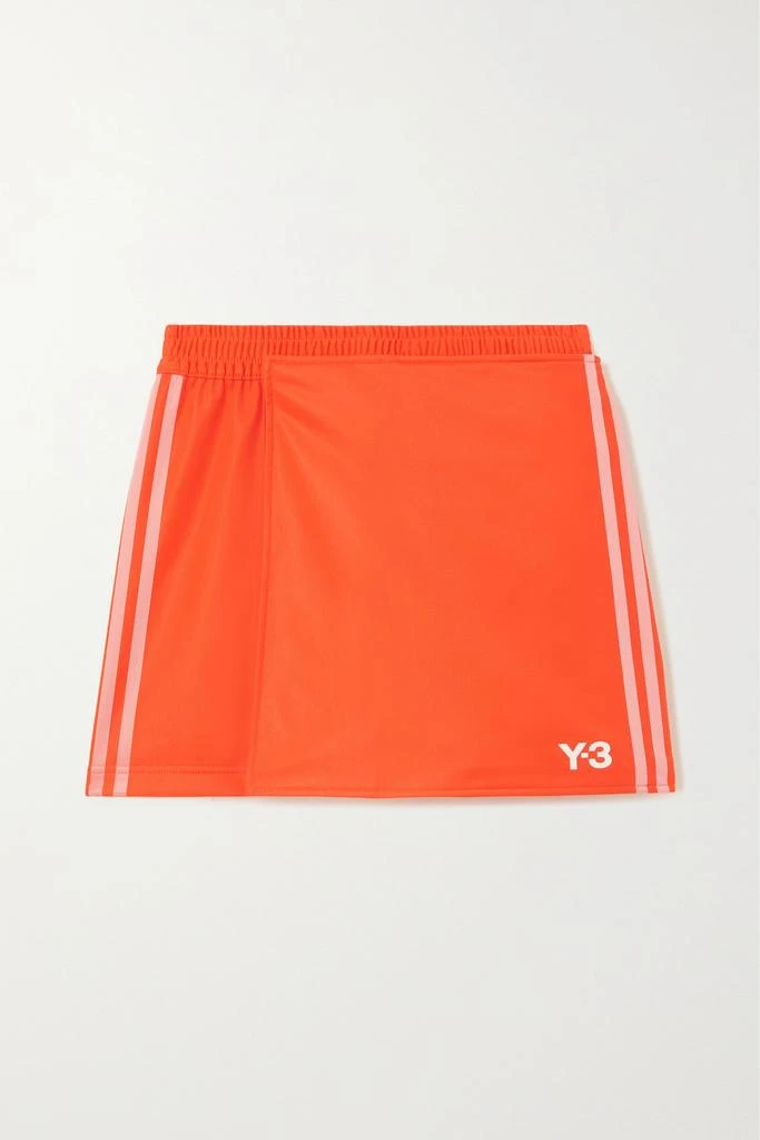 商品Adidas|Y-3 Firebird 条纹平纹布短裤,价格¥638,第1张图片