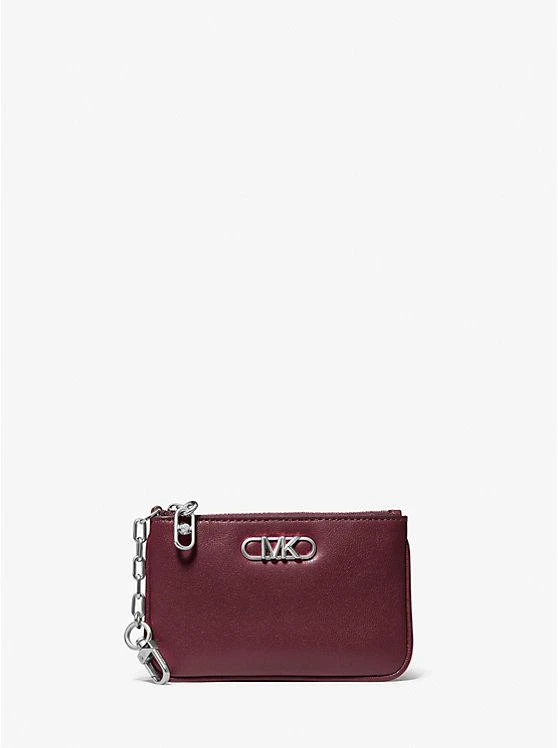 商品Michael Kors|Parker Small Leather Zip Card Case,价格¥441,第1张图片