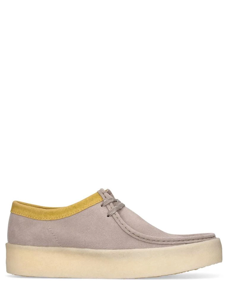 商品Clarks|Wallabe Cup Lace-up Shoes,价格¥673,第1张图片