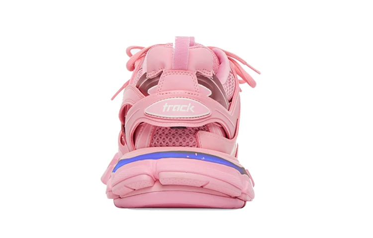 商品[国内直发] Balenciaga|巴黎世家 Track 1.0 Led 轻便透气 舒适运动 低帮 生活休闲鞋 女款 粉色,价格¥5929,第5张图片详细描述
