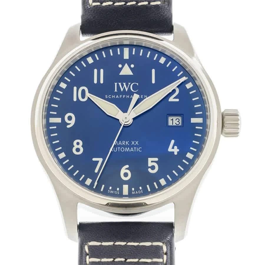 商品IWC Schaffhausen|Mark XX Pilots Automatic Blue Dial Men's Watch IW328203,价格¥33162,第2张图片详细描述