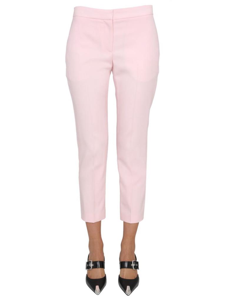 Alexander Mcqueen Women's  Pink Other Materials Pants商品第2张图片规格展示