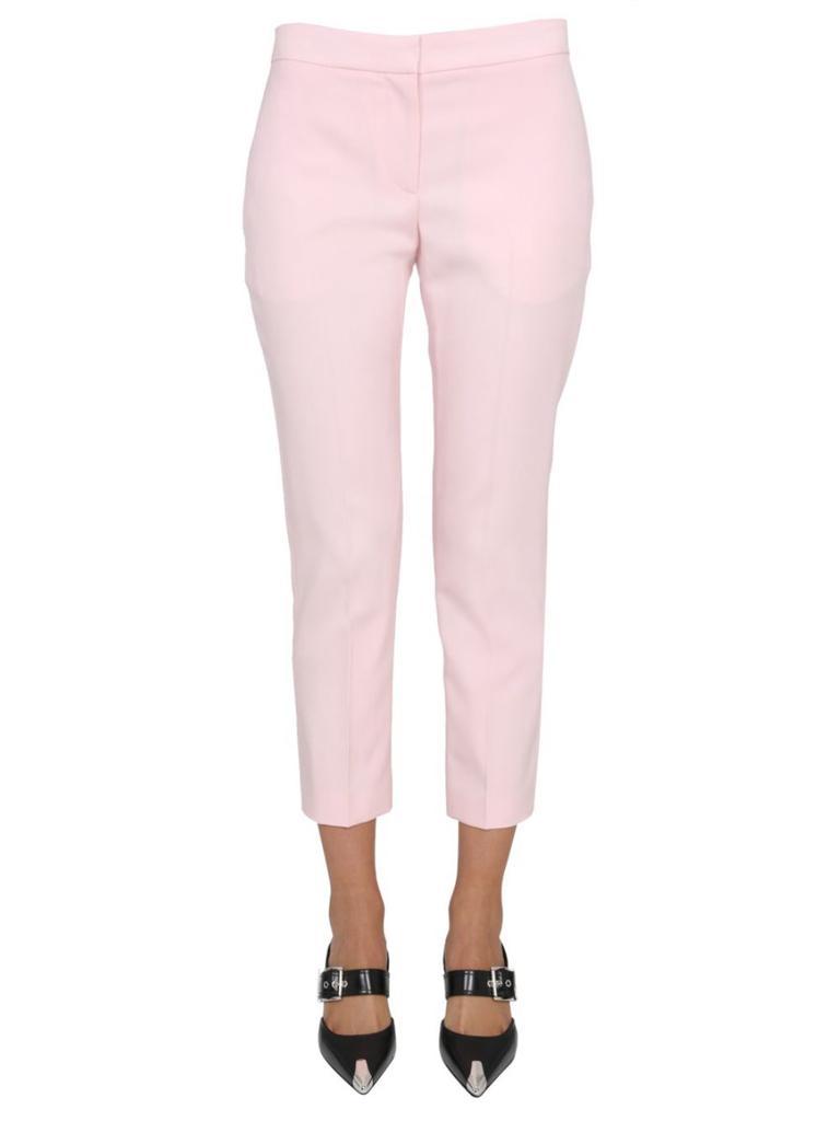 商品Alexander McQueen|Alexander Mcqueen Women's  Pink Other Materials Pants,价格¥4649,第4张图片详细描述