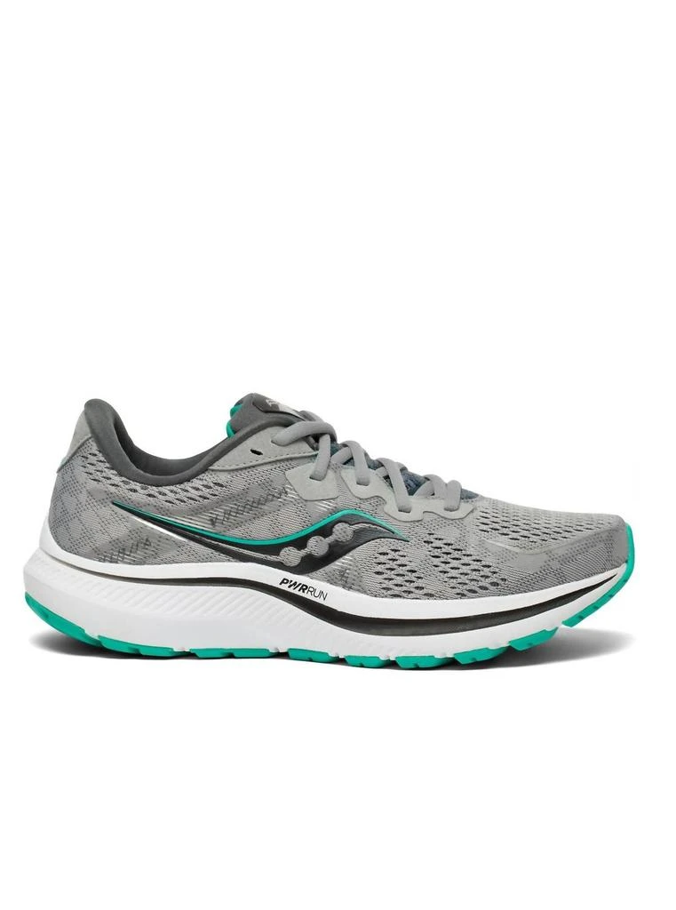 商品Saucony|Women's Omni 20 Running Shoes - Medium Width In Alloy/jade,价格¥833,第1张图片