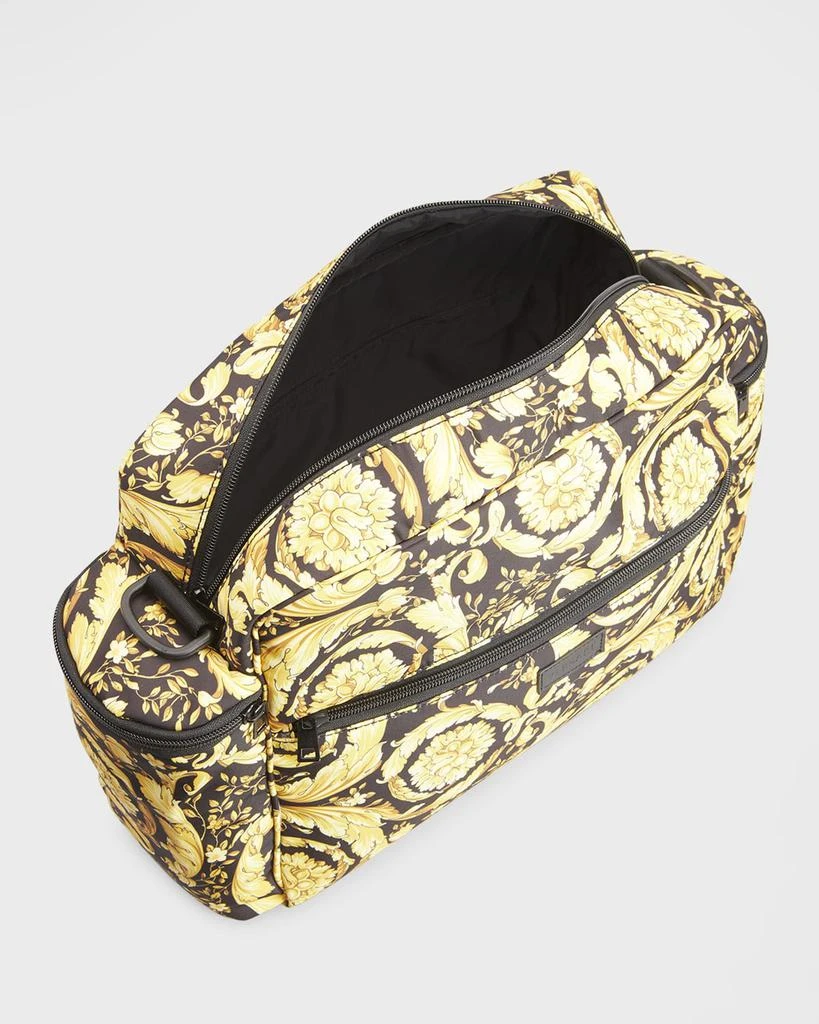 商品Versace|Kid's Barocco-Print Diaper Bag w/ Changing Pad,价格¥6151,第2张图片详细描述