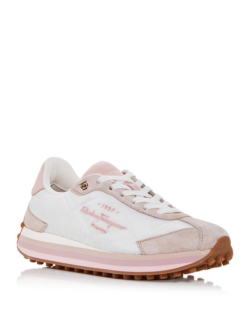 商品Salvatore Ferragamo|Women's Iggy Low Top Sneakers,价格¥6548,第1张图片