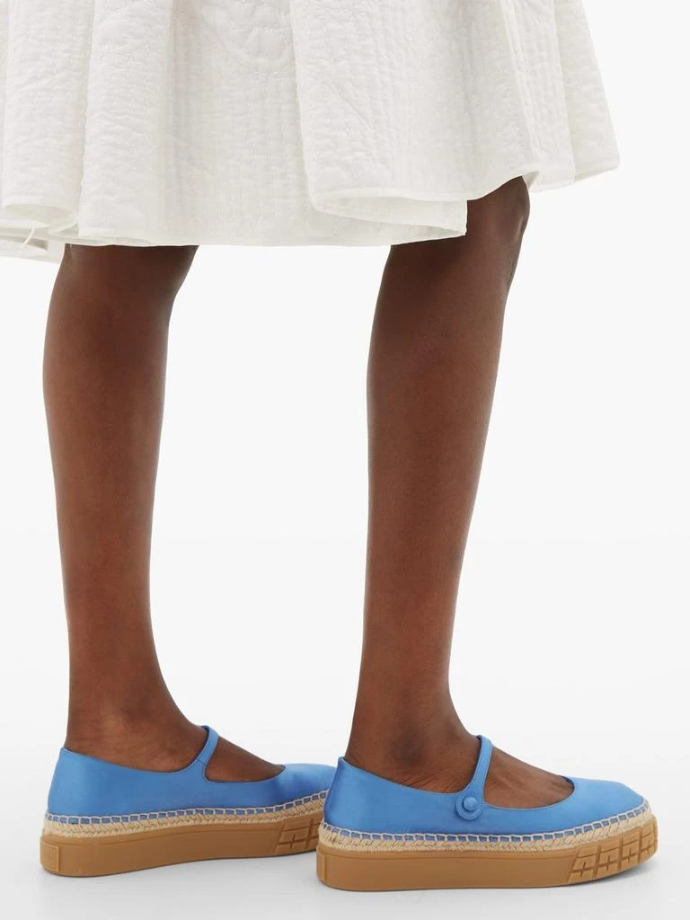 商品Prada|Satin platform Mary Jane flats,价格¥1713,第3张图片详细描述