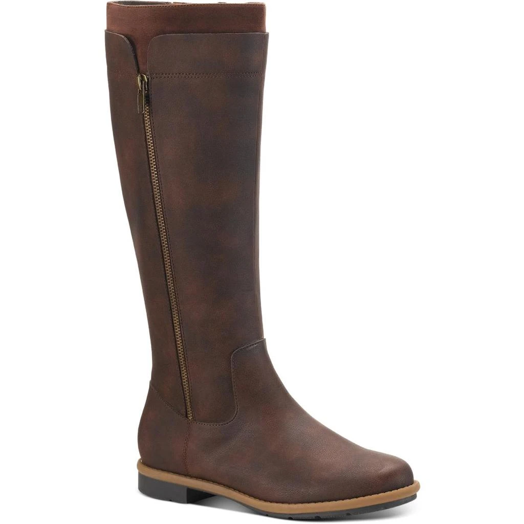商品Style & Co|Style & Co. Womens Olliee Faux Leather Tall Knee-High Boots,价格¥111-¥125,第1张图片