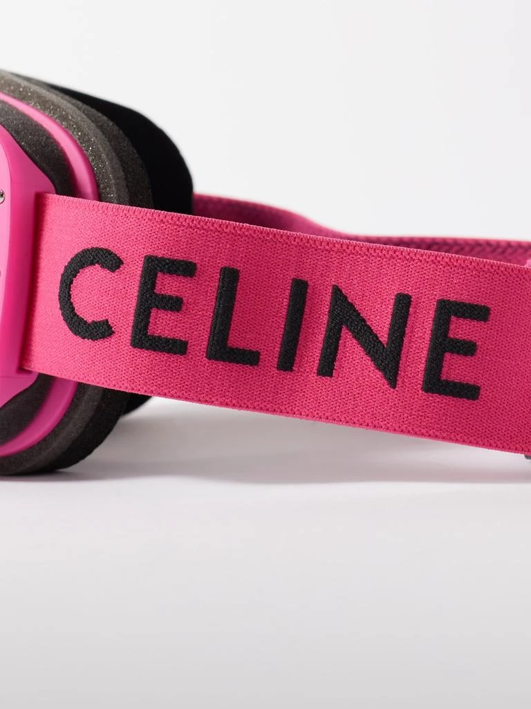 商品Celine Eyewear|Logo-jacquard ski goggles,价格¥5317,第3张图片详细描述