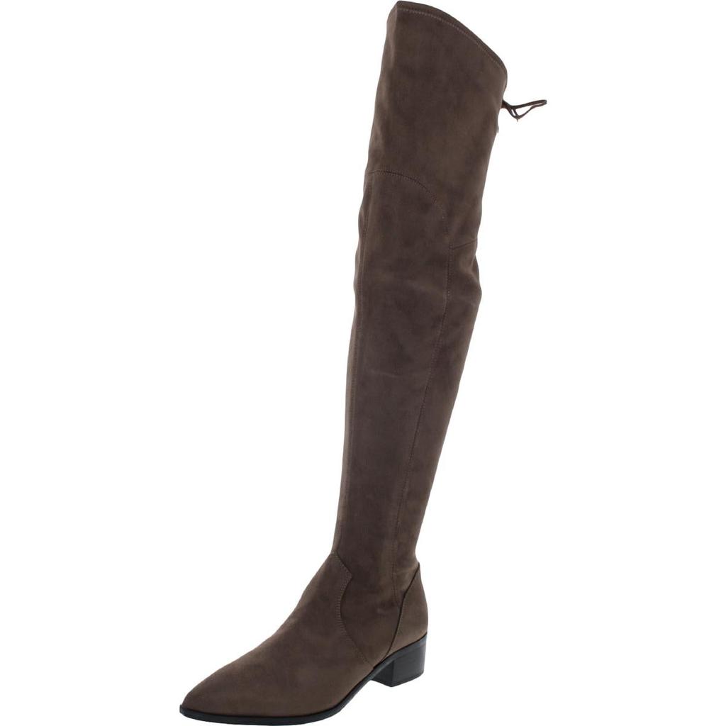 Marc Fisher Womens Yacinda Faux Suede Tall Over-The-Knee Boots商品第1张图片规格展示
