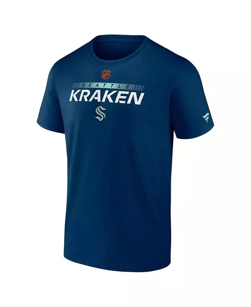 商品Fanatics|Men's Navy Seattle Kraken Special Edition 2.0 Authentic Pro T-shirt,价格¥228,第3张图片详细描述