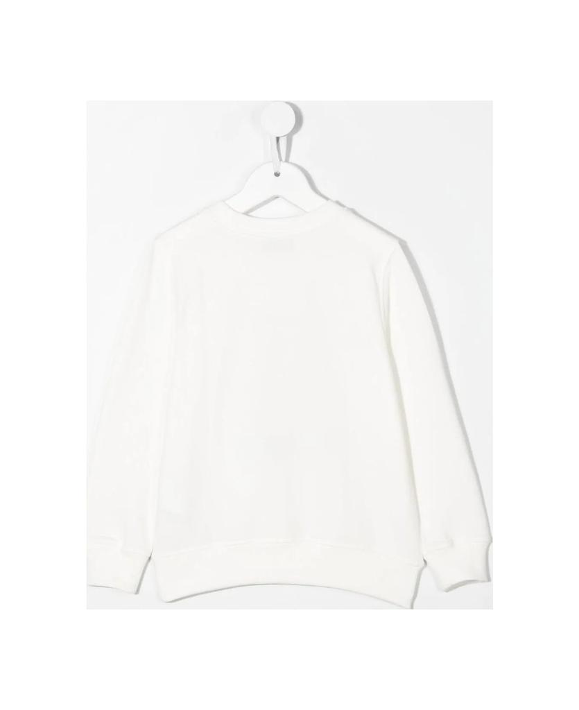 商品Moschino|Kids White Teddy Bear Cotton Sweatshirt,价格¥889,第4张图片详细描述