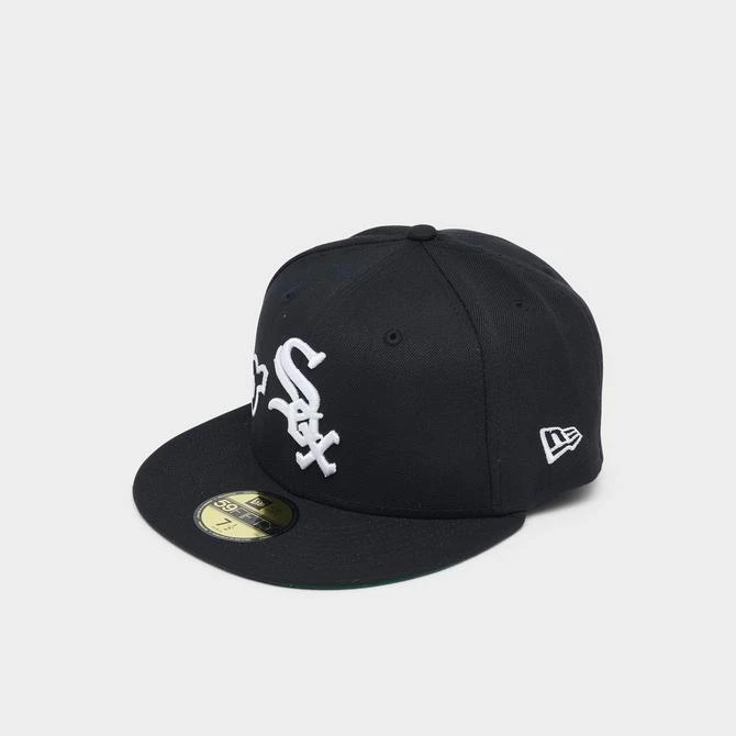 商品New Era|New Era MLB Chicago White Sox Side Split 59FIFTY Fitted Hat,价格¥371,第3张图片详细描述