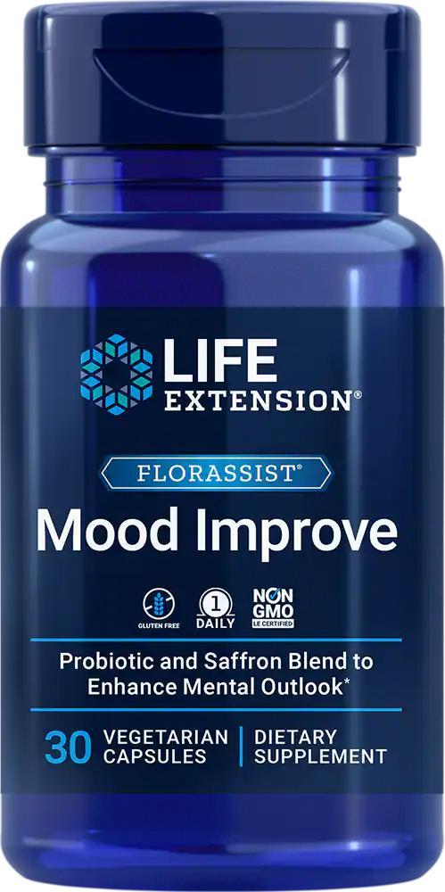 商品Life Extension|Life Extension FLORASSIST® Mood Improve (30 Vegetarian Capsules),价格¥173,第1张图片