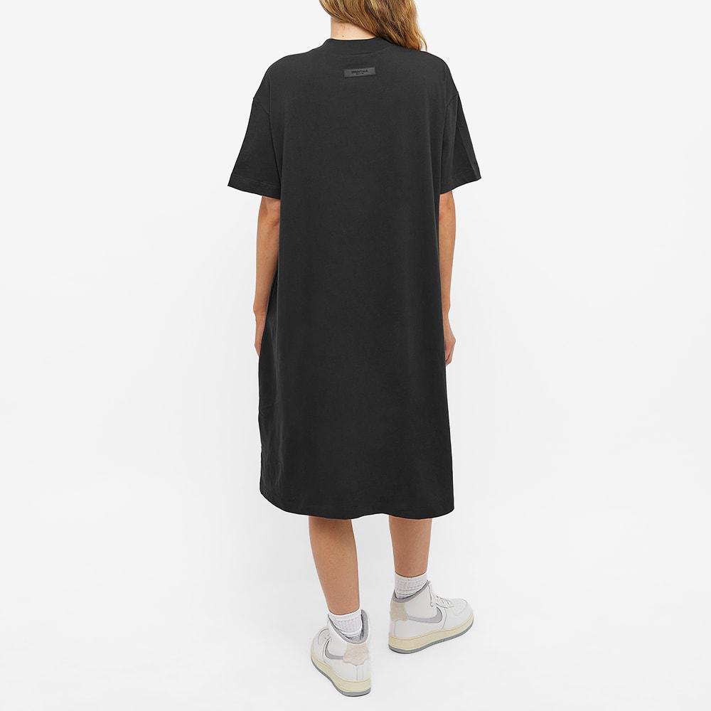 商品Essentials|Fear of God ESSENTIALS Women's Logo Tee Dress - Iron,价格¥635,第5张图片详细描述