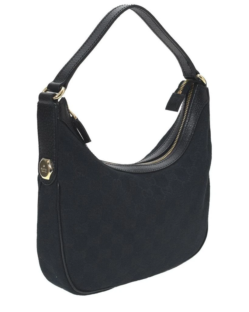 商品[二手商品] Gucci|Gucci Black GG Canvas Charmy Hobo Bag (Authentic Pre-Owned),价格¥4782,第2张图片详细描述