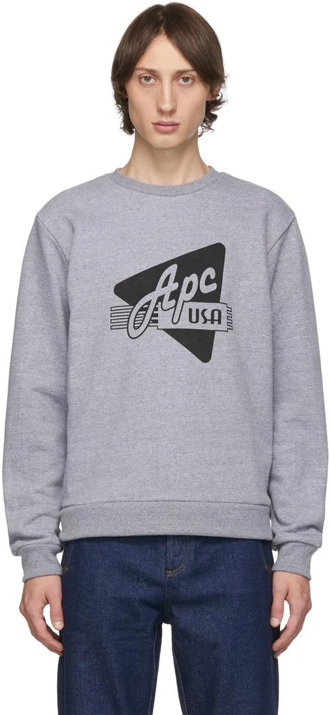 商品A.P.C.|Grey Asa Sweatshirt,价格¥610,第1张图片