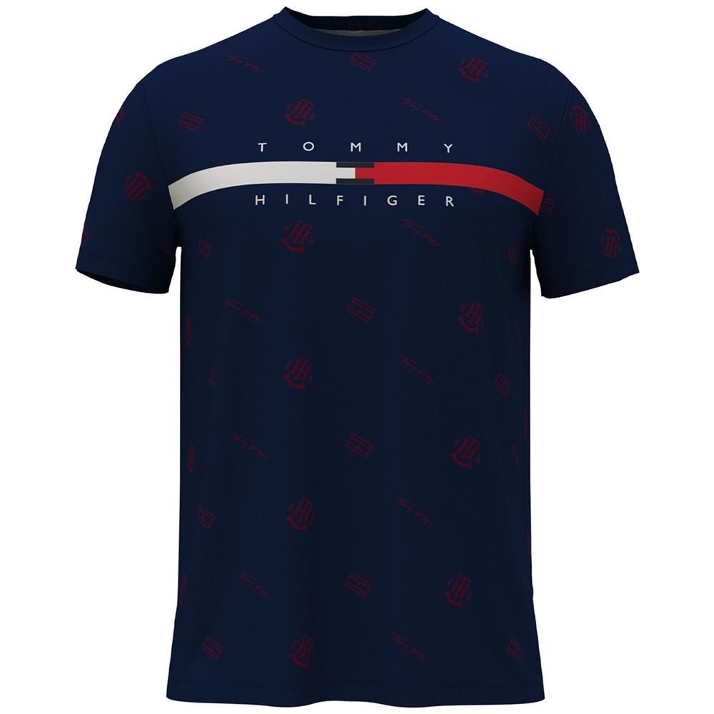 商品Tommy Hilfiger|Men's Flag Stripe Critter Logo Graphic T-Shirt,价格¥229,第1张图片