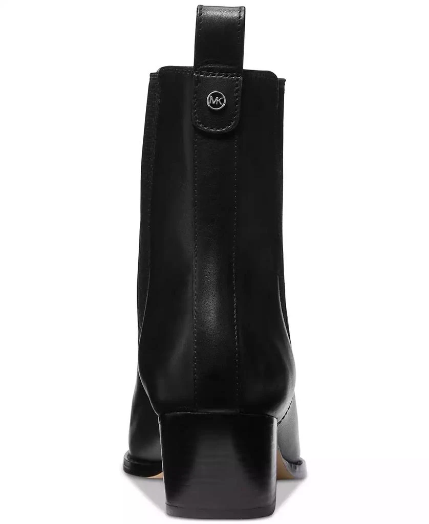 商品Michael Kors|Women's Kinlee Leather Pull-On Ankle Chelsea Booties,价格¥220,第3张图片详细描述