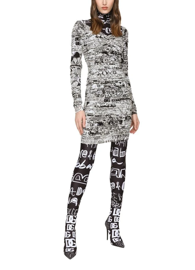 商品Dolce & Gabbana|短式薄纱连衣裙,价格¥10271,第2张图片详细描述