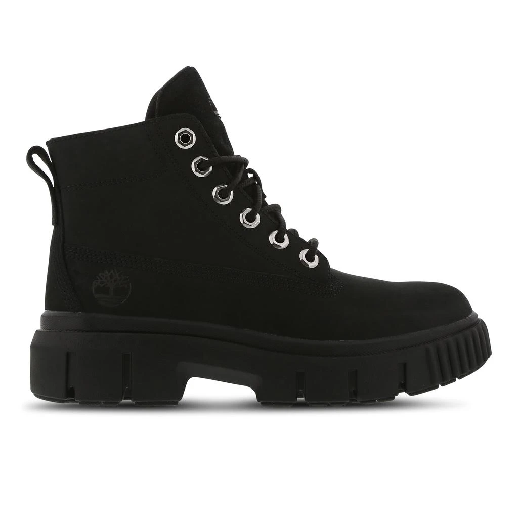 商品Timberland|Timberland Greyfield Leather Boot Black - Women Boots,价格¥1240,第1张图片