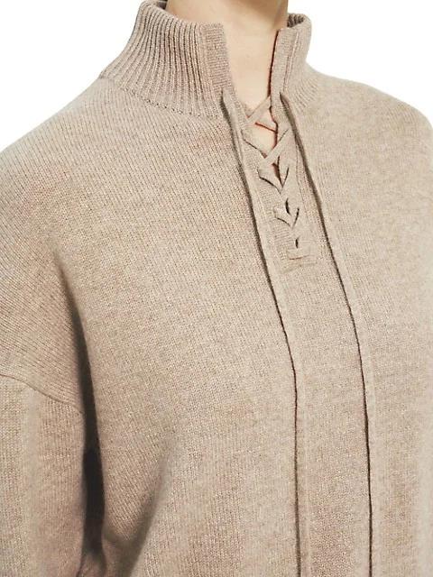 商品Theory|Cashmere Lace-Up Sweater,价格¥2795,第7张图片详细描述