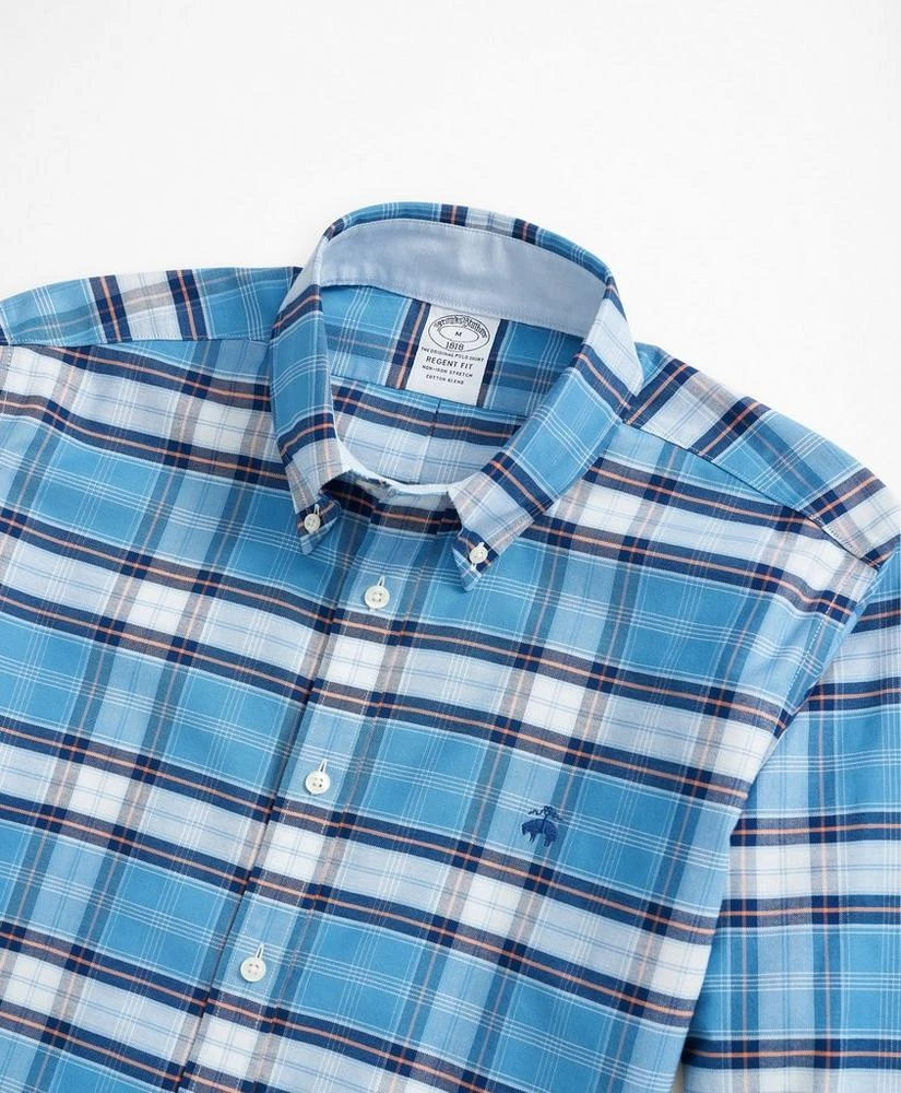 商品Brooks Brothers|Stretch Regent Regular-Fit Sport Shirt, Non-Iron Glen Plaid Oxford,价格¥327,第2张图片详细描述