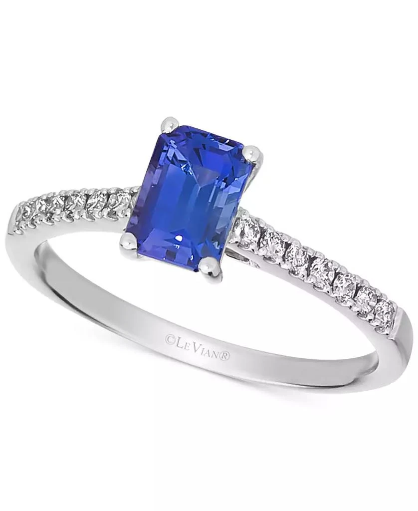 商品Le Vian|Blueberry Tanzanite (3/4 ct. t.w.) & Nude Diamond (1/5 ct. t.w.) in 14k White Gold,价格¥8119,第1张图片