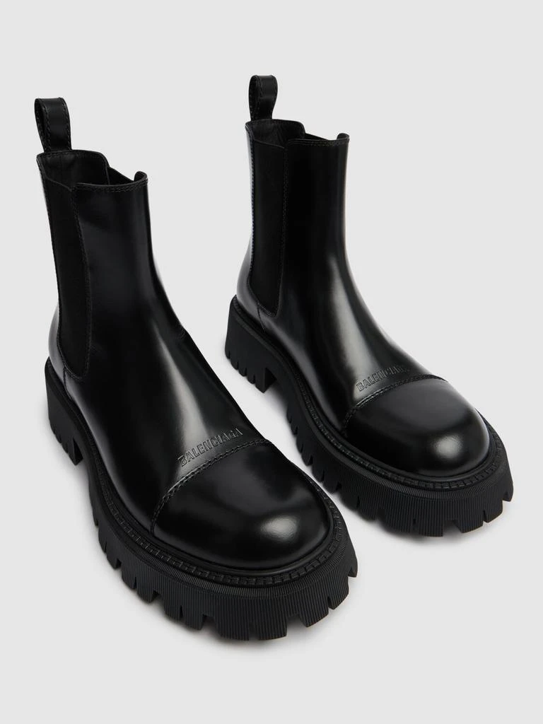 商品Balenciaga|Tractor Bootie L20 Leather Boots,价格¥9559,第2张图片详细描述