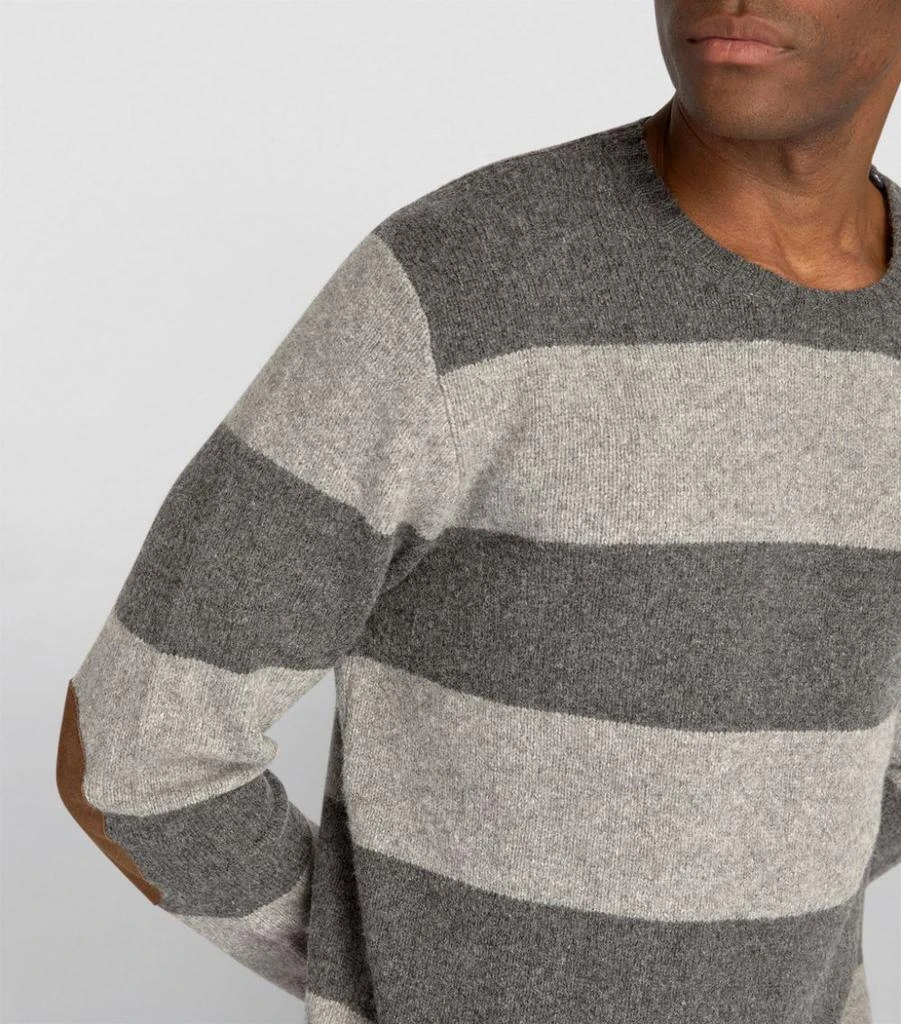Wool-Cashmere Stripe Sweater 商品