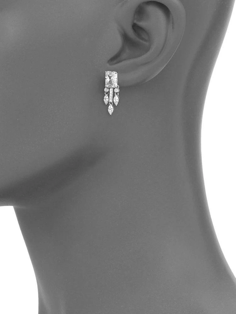 商品Nadri|Revel Crystal Chandelier Earrings,价格¥527,第3张图片详细描述