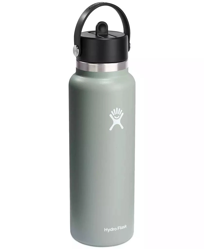 商品Hydro Flask|40-Oz Wide-Mouth Flex Straw Stainless Steel Bottle,价格¥386,第4张图片详细描述