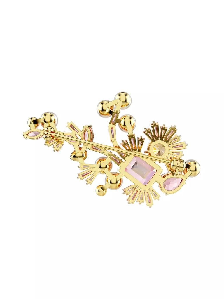 商品Swarovski|Gema Goldtone, Crystal & Imitation Pearl Brooch,价格¥1737,第4张图片详细描述