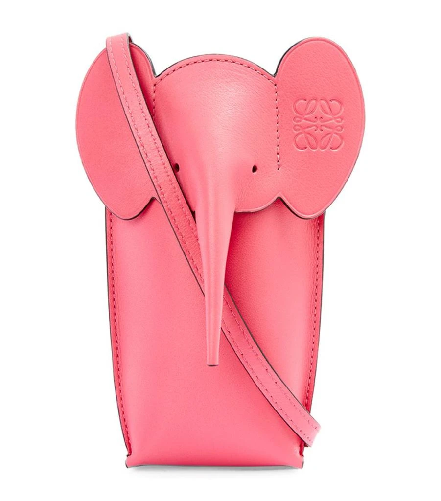 商品Loewe|Leather Elephant Pocket Bag,价格¥5953,第1张图片
