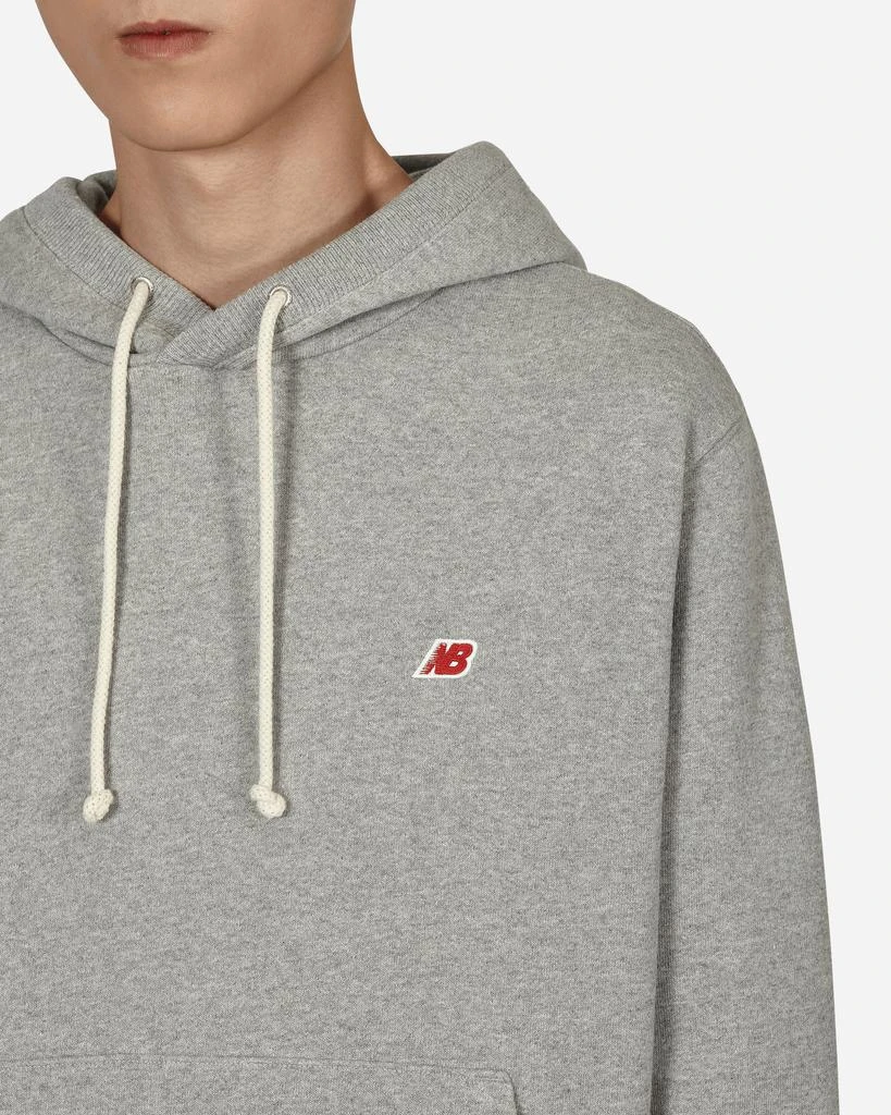 商品New Balance|MADE in USA Core Hooded Sweatshirt Grey,价格¥868,第5张图片详细描述