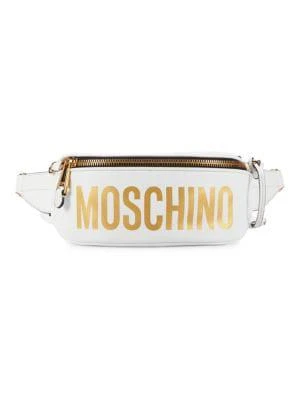 商品Moschino|Logo Leather Belt Bag,价格¥1696,第1张图片