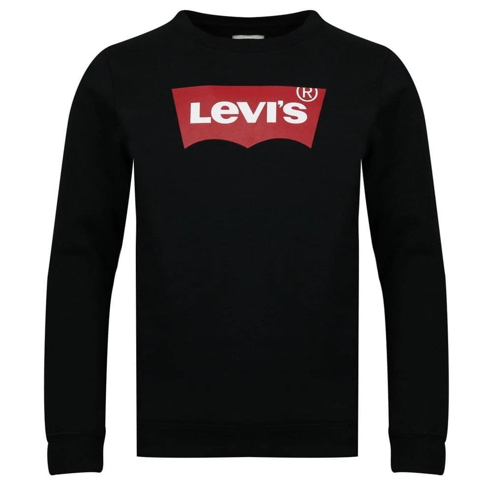 商品Levi's|Logo Print Sweatshirt Black,价格¥192,第1张图片