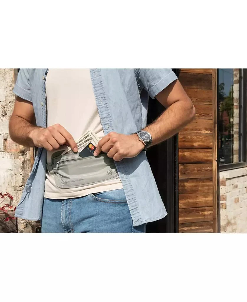 商品Travelon|RFID Blocking Undergarment Waist Pouch,价格¥119,第2张图片详细描述