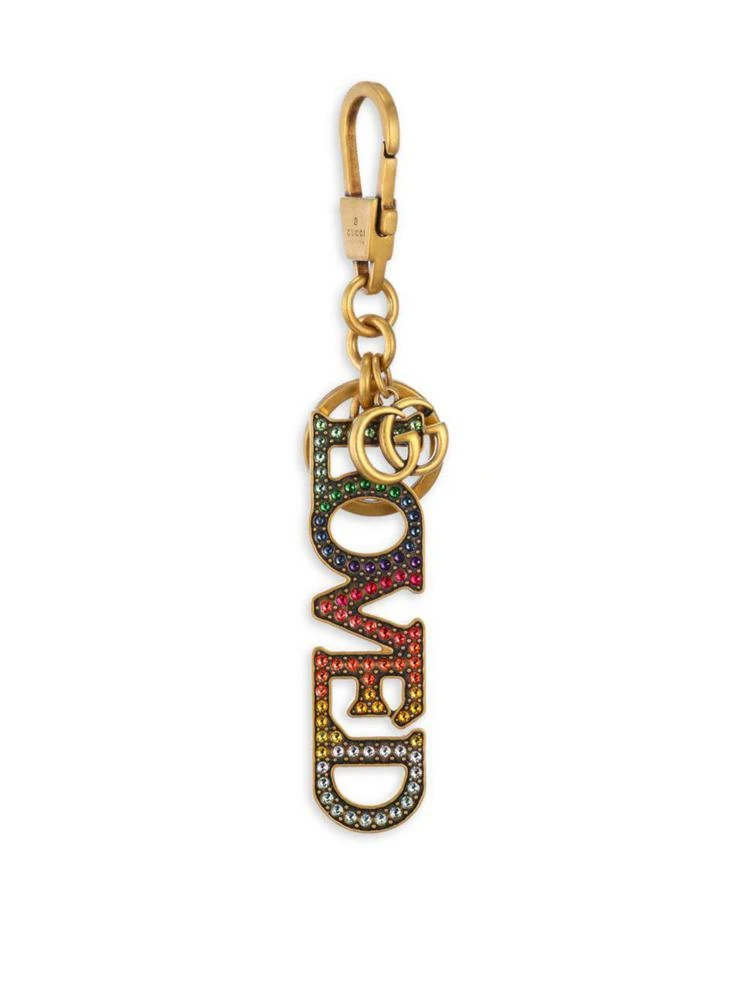 商品Gucci|Crystal-Embellished Keychain,价格¥2999,第1张图片